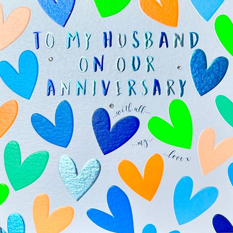 To My Husband on Our Anniversary