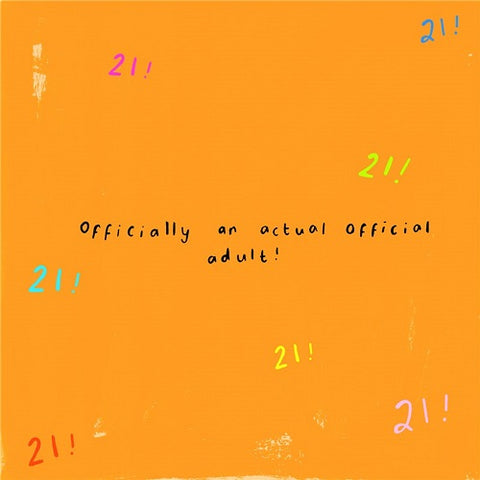 21st - Official Adult