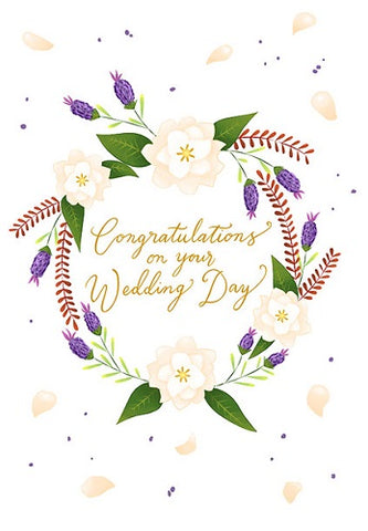 Large Card : Congratulations on Your Wedding Day