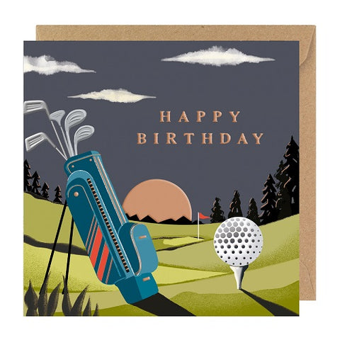 Happy Birthday - Golf
