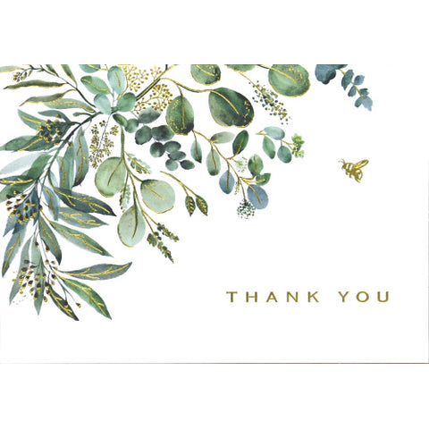 Thank You Card Set - Eucalyptus