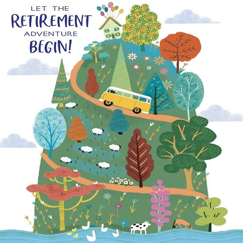 Large Card : Let the Retirement Adventure Begin!