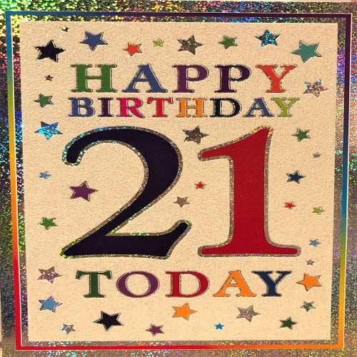 Happy Birthday 21 Today – Card King