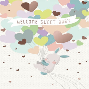 Large Card : Welcome Sweet Baby