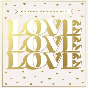 Large Card : Love Love Love