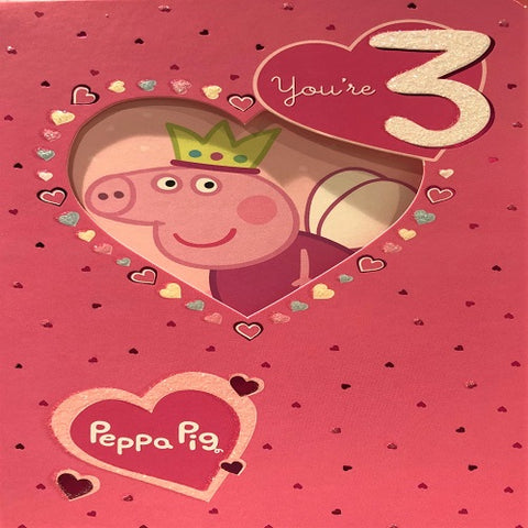 You're 3 - Peppa Pig