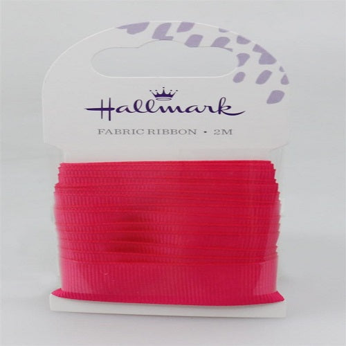 Fabric Ribbon : Hot Pink