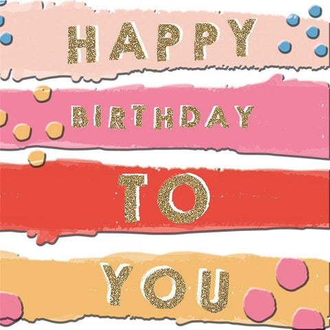 Happy Birthday To You