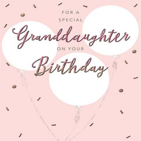 For a Special Granddaughter