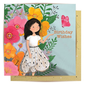 Birthday Wishes - Butterfly
