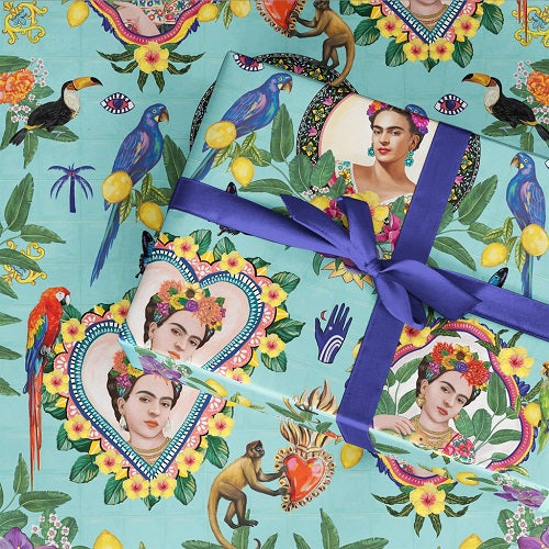 Folded Wrapping Paper : Mexican Folklore