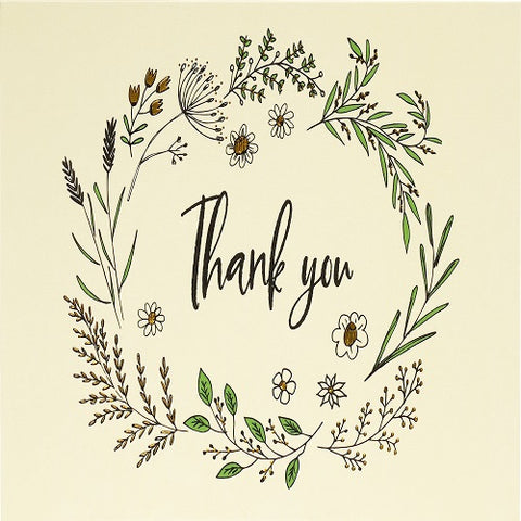 Thank You Card Set - Native Botanicals