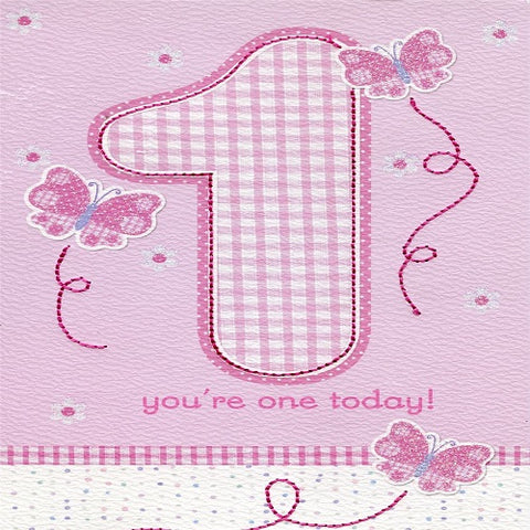 You're 1 today! - Pink