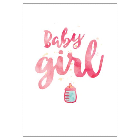 Large Card - Baby Girl