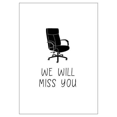 Large Card : Office Miss You
