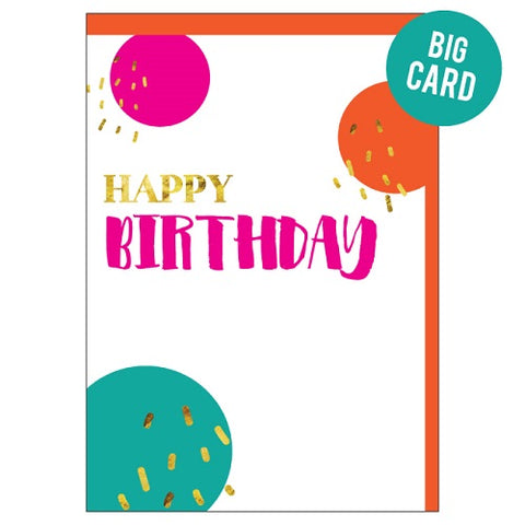 Large Card: Big Fabulous Birthday