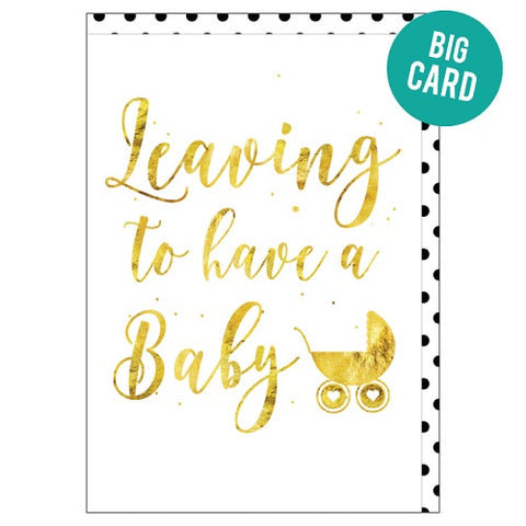 Large Card : Big Golden Baby