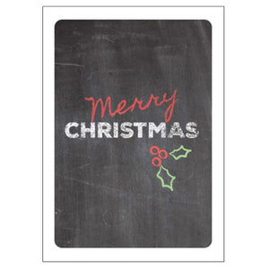 Merry Christmas - Chalkboard