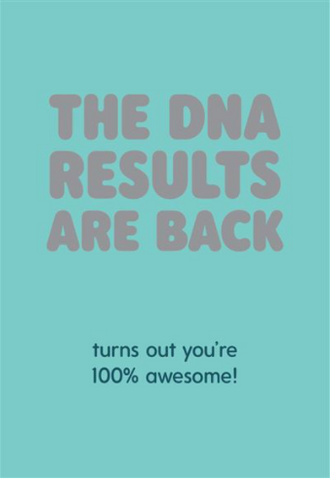 DNA Results are Back