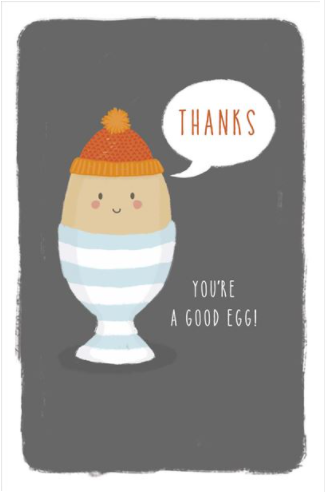 Large Card : You're A Good Egg!
