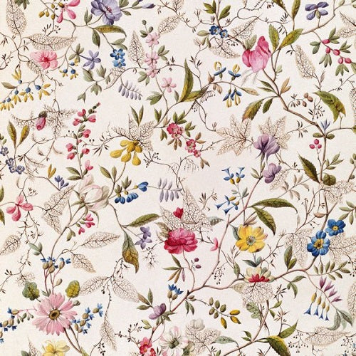 V&A : Floral on Pink