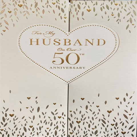 For My Husband on Our 50th Anniversary