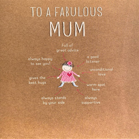 To A Fabulous Mum