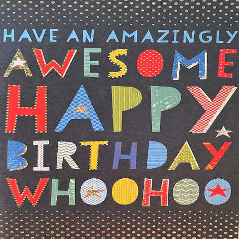Awesome Birthday - Whoo Hoo