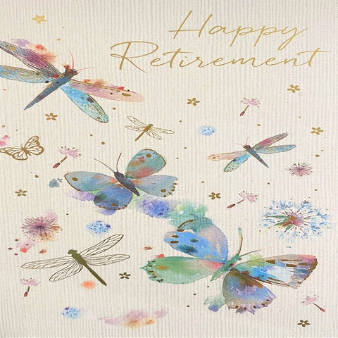 Happy Retirement - Butterflies