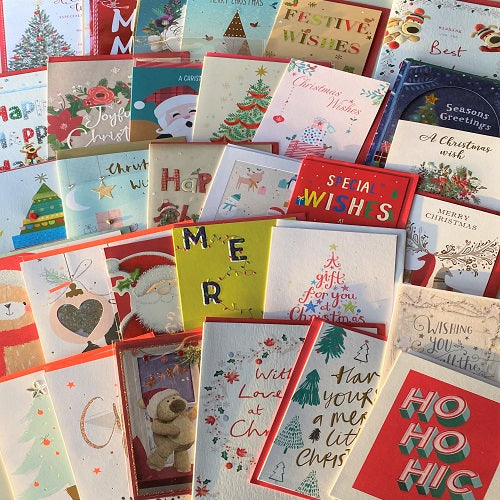 Mixed Christmas Card Bundle - 5 Cards