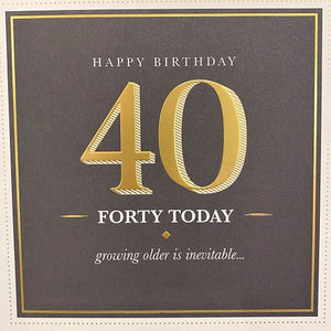 40 - Happy Birthday