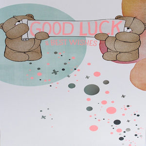 Large Card : Good Luck & Best Wishes - Forever Friends