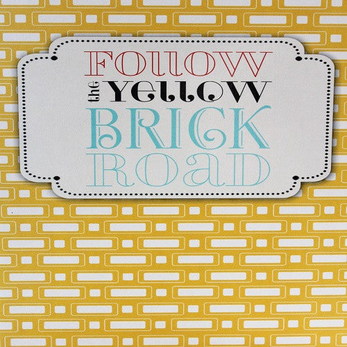 Large Card : Follow the Yellow Brick Road
