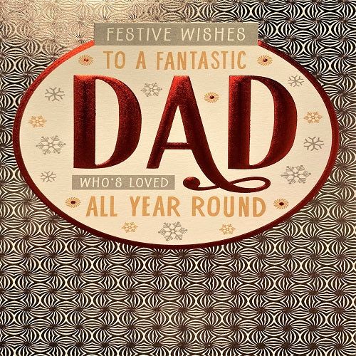 Festive Wishes To a Fantastic Dad