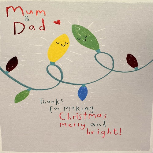 Mum & Dad - Merry and Bright!