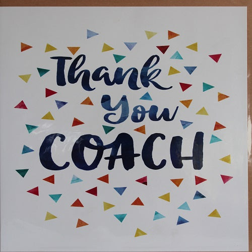 Large Card : Thank you Coach