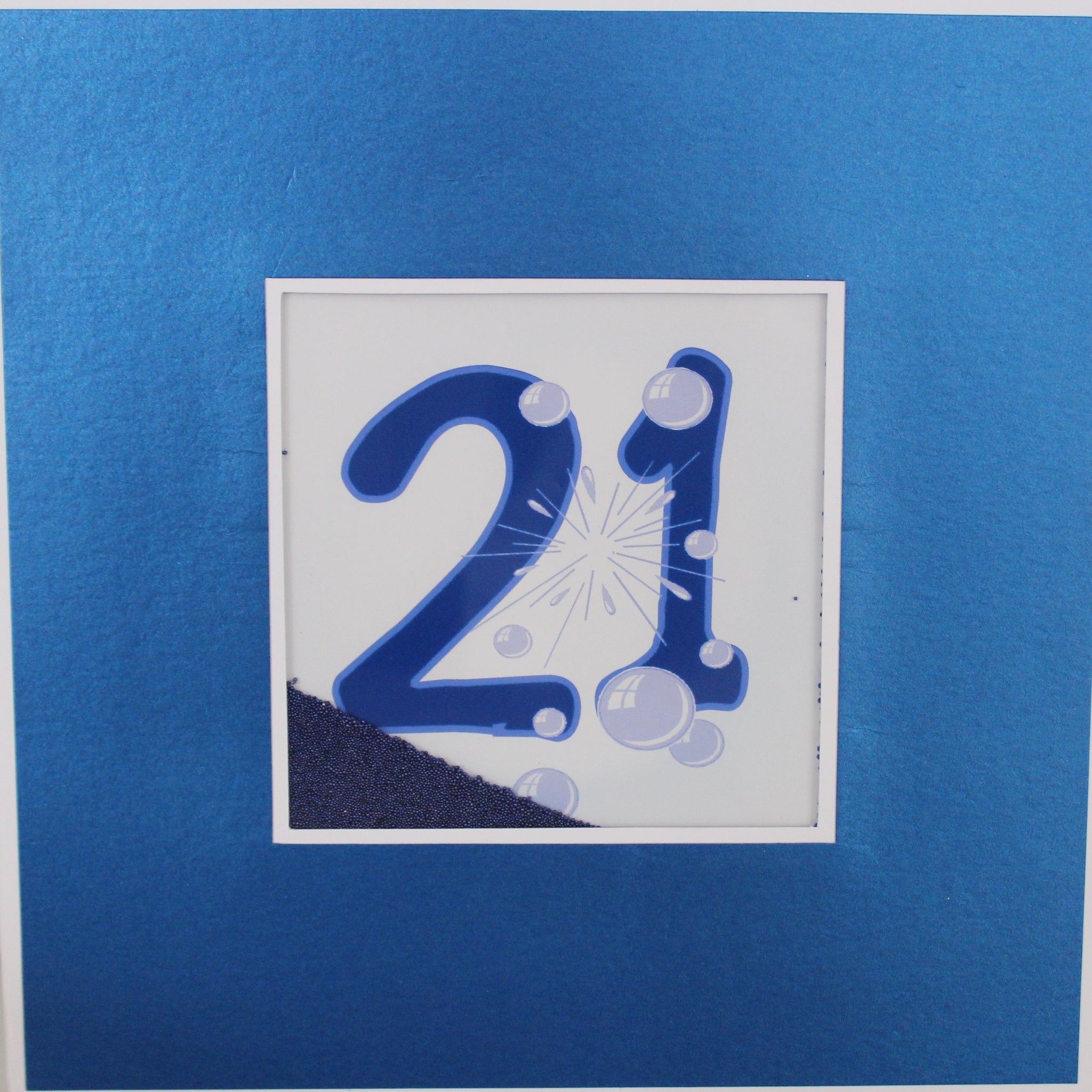 Large Card : 21 - Blue