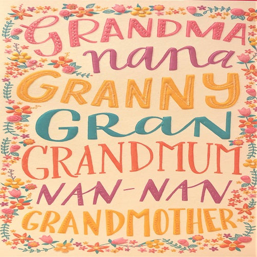 Grandmother - Multi Name