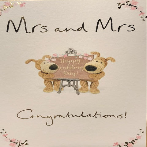Mrs & Mrs Congratulations!