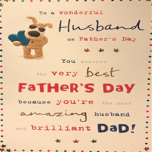 To a Wonderful Husband on Father's Day