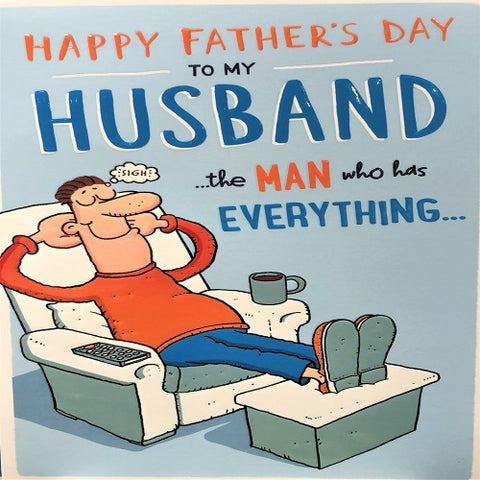 Husband - the Man Who has Everything...