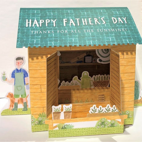 Father's Day Pop-Up Gardening Card