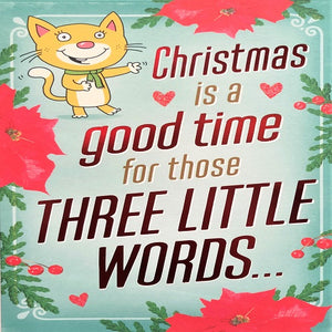 Three Little Words...