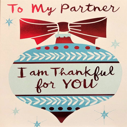 To My Partner