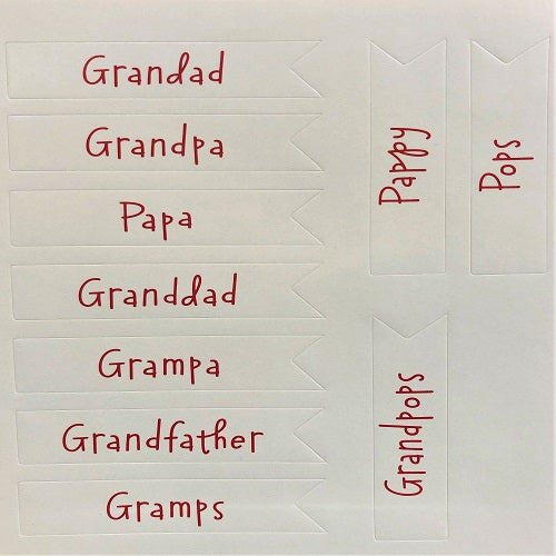 For a Brilliant ... Personalise your card with stickers!