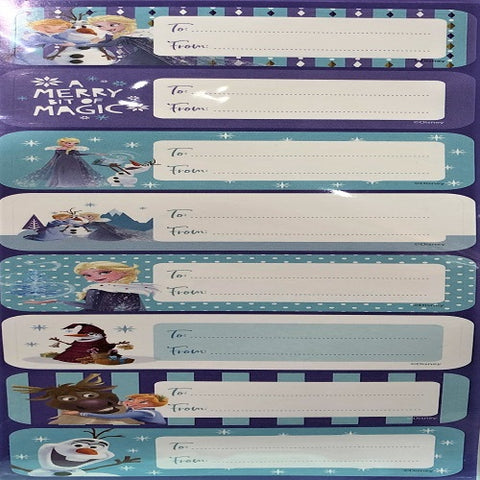 Gift Stickers : Frozen