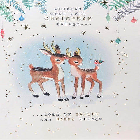 Charity Cards  - Deer and Santa