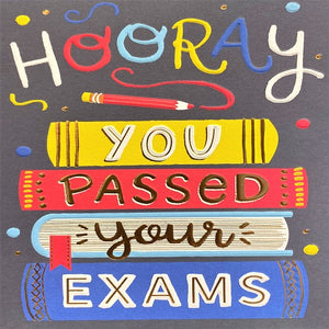 Hooray You Passed Your Exams