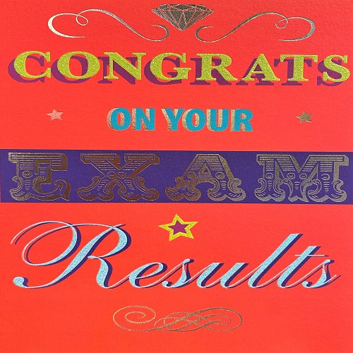 Congrats on Your Exam Results