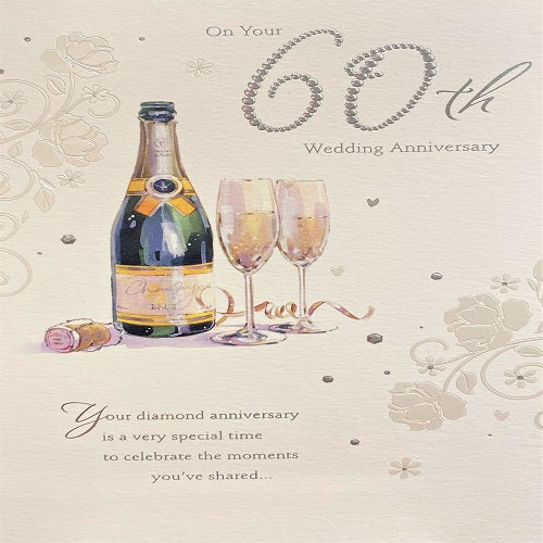 On Your 60th Wedding Anniversary – Card King